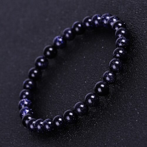 Pulsera de Aventurina Azul de 4mm