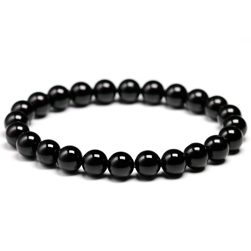 Pulsera de Onix 8 mm - Cuentas de ónix de alta calidad para protección y fuerza emocional