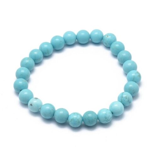 pulsera de turquesa de 6mm