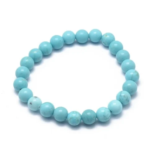 pulsera de turquesa de 6mm