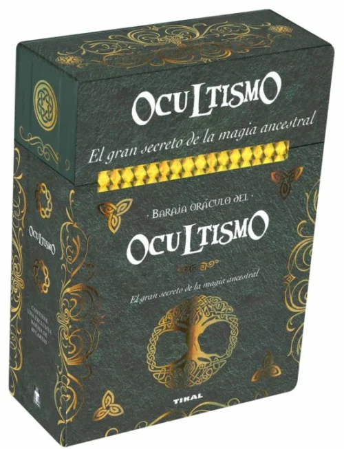 Baraja Oraculo del Ocultismo tarot esotérico con cartas místicas coloridas