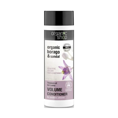 ORGANIC SHOP - Acondicionador capilar Volumen Tesoro de Sri Lanka 280 ML