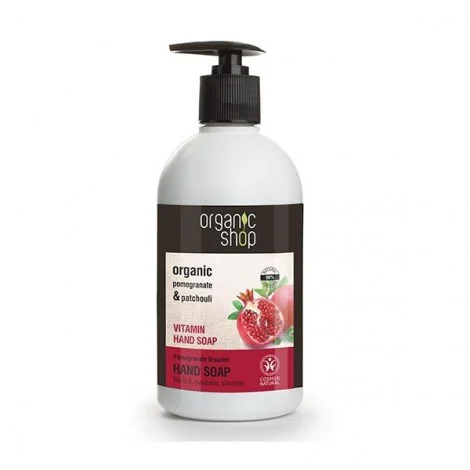 ORGANIC SHOP - Jabon de manos Granada y Pachuli 500ML