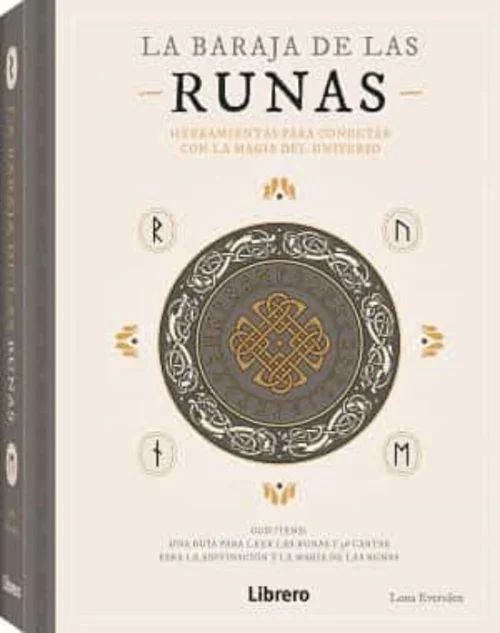 Baraja de las runas libro de adivinación símbolos nórdicos antiguos