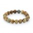 Pulsera de Jaspe de Madera de 6mm