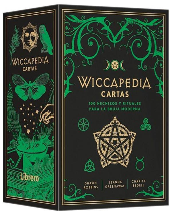 Wiccapedia Cartas - Juego de Cartas de Magia y Wicca con Libro Guía
