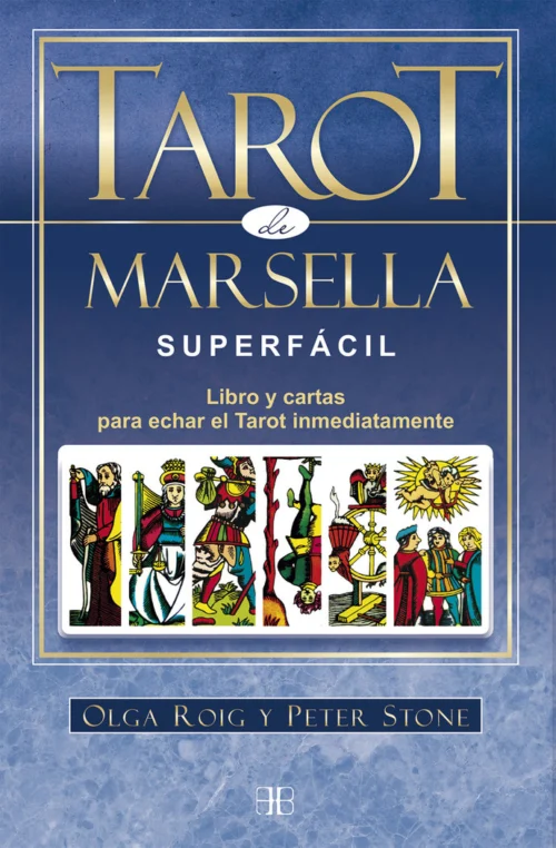 Tarot de Marsella Superfacil libro y cartas para principiantes set completo