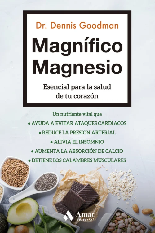 Libro Magnifico Magnesio guía esencial salud corazón cosmética orgánica portada