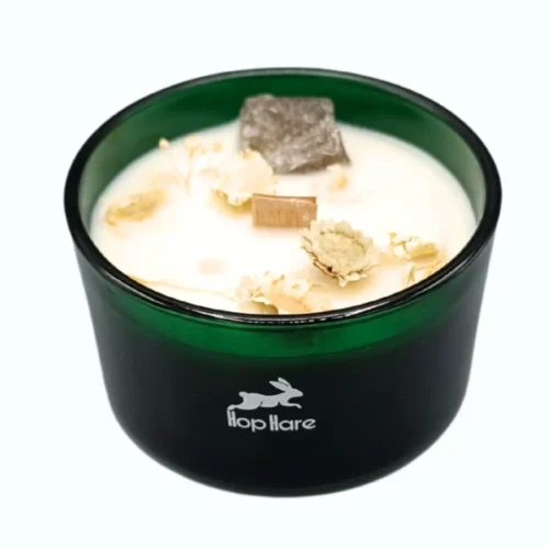 Vela aromática de jazmín El León con cera orgánica natural