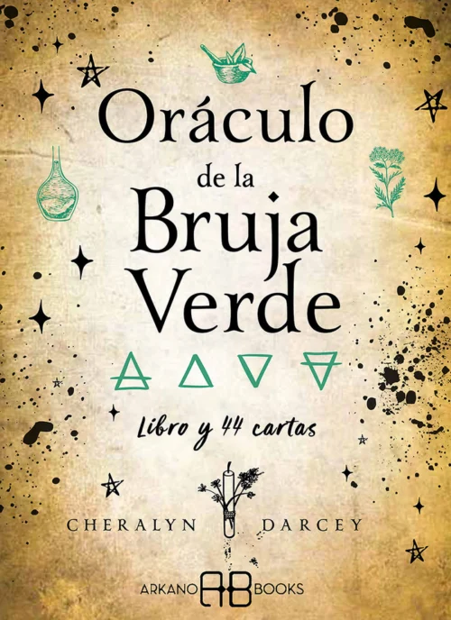 El Oráculo de la Bruja Verde - Juego de Cartas para Sabiduría y Guía Espiritual