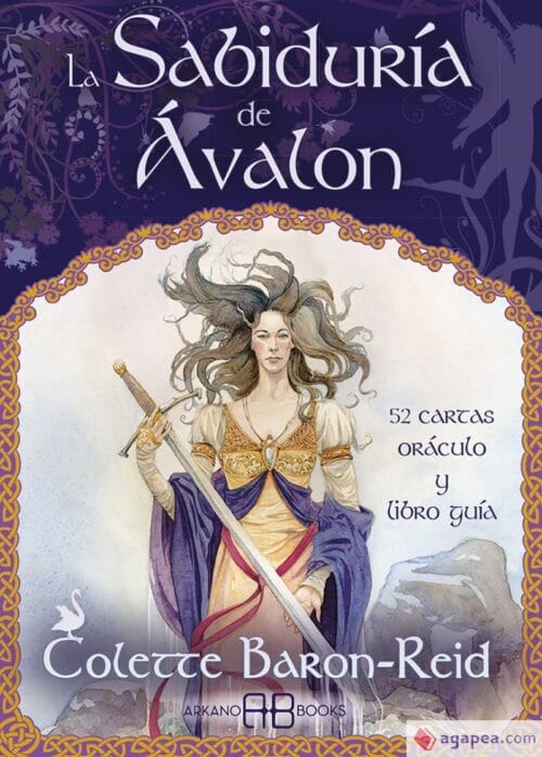 Oráculo la Sabiduría de Avalon baraja divinatoria para intuición y autoconocimiento espiritual