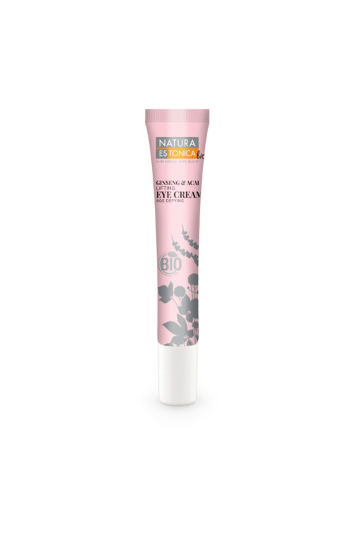 Contorno de ojos Natura Estonica Ginseng Acai Eye Cream 20ml cosmética natural
