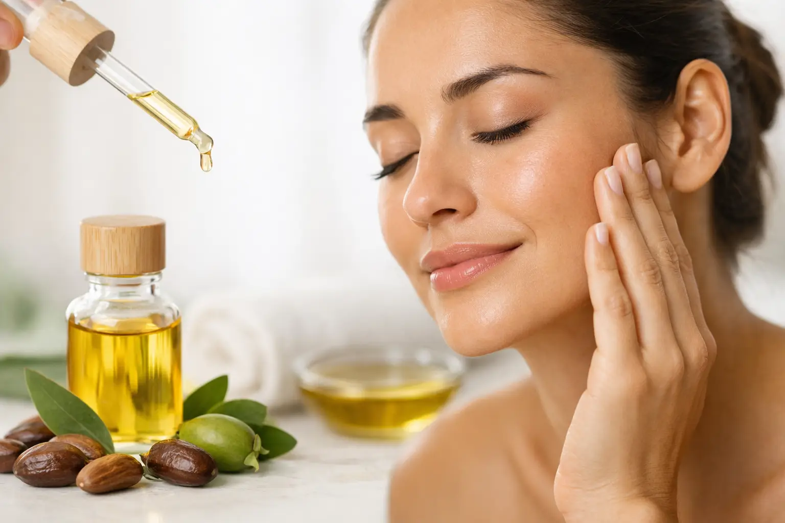 Aceite de jojoba para cara y su uso diario