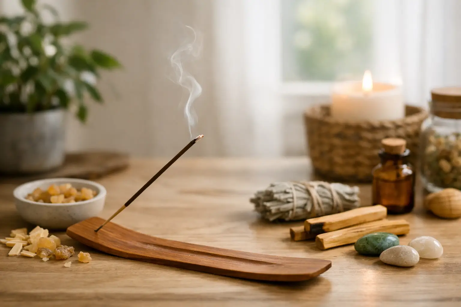 Incienso natural sin tóxicos para tu hogar
