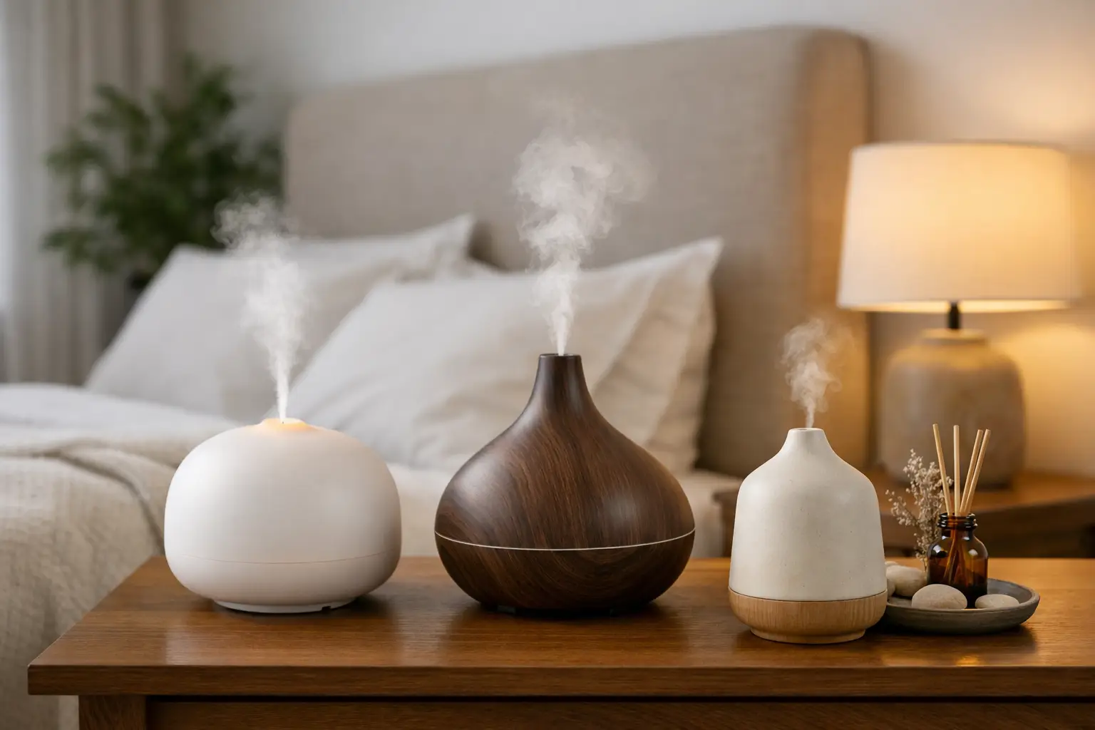 Qué difusor de aromaterapia usar en el dormitorio