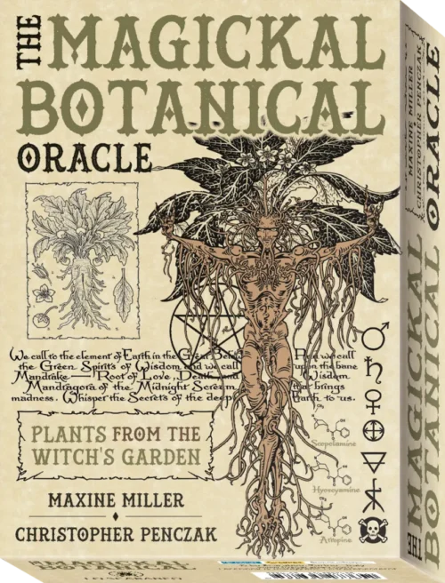 Oracle cartas botánicas mágicas Magickal Botanical Oracle mazo completo vista frontal