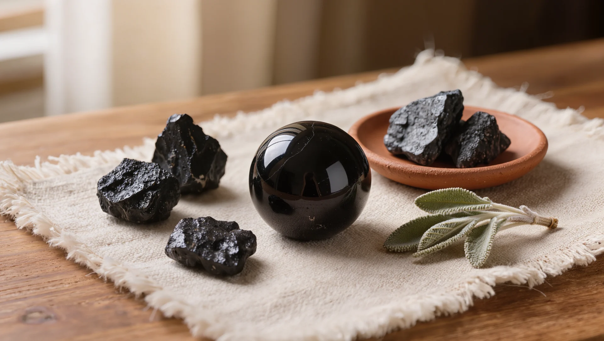 Obsidiana negra peligrosa: mitos y realidades
