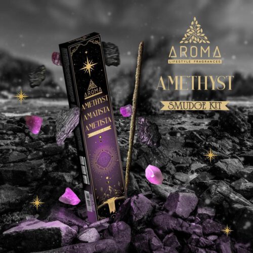 Incienso Aroma Crystal Amatista