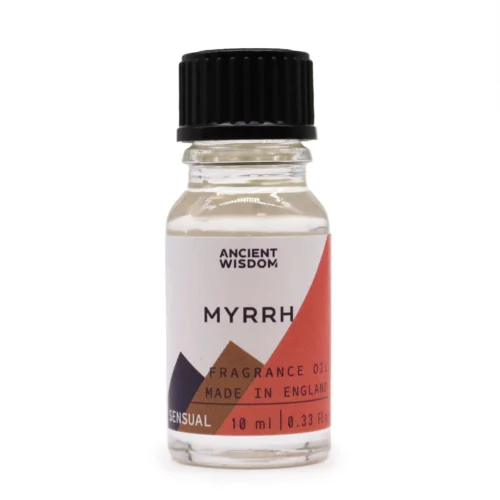 Frasco de fragancia mirra Anscient Wisdom 10 ml de Esencia Nativa