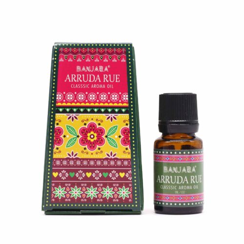 Aceite quemador Banjara Aaruda 10ml para aromadifusión y rituales en casa
