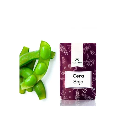 Cera de soja alto punto fusión 1kg en escamas para velas y cosmética natural
