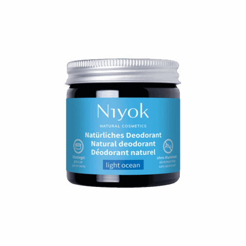 Desodorante natural Light Ocean 40ml sin aluminio ni parabenos