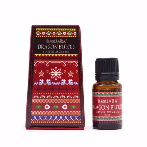 Aceite quemador Dragons Blood Banjara 10ml para aromadifusión