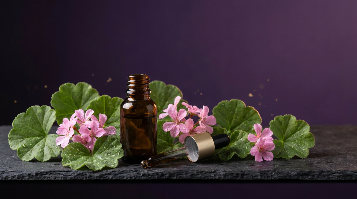 Aceite esencial de geranio: propiedades y usos