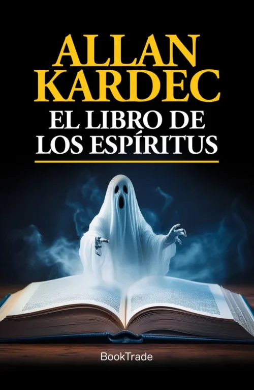 El libro de los espíritus Alan Kardec, portada de la obra clásica del espiritismo.