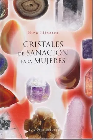 Portada del libro Cristales de Sanación para Mujeres sobre fondo neutro