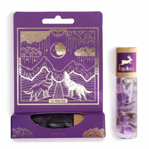 Roll-on aromaterapia Hop Hare La Luna con piedra de amatista