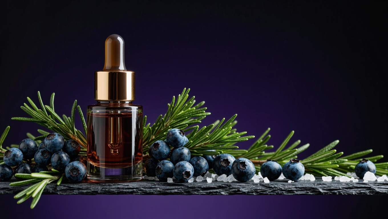 Aceite esencial de enebro: purificación y bienestar