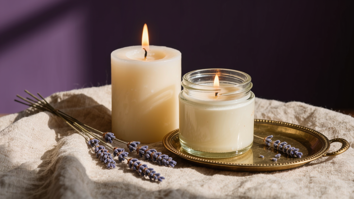 Como hacer velas de soja en casa paso a paso