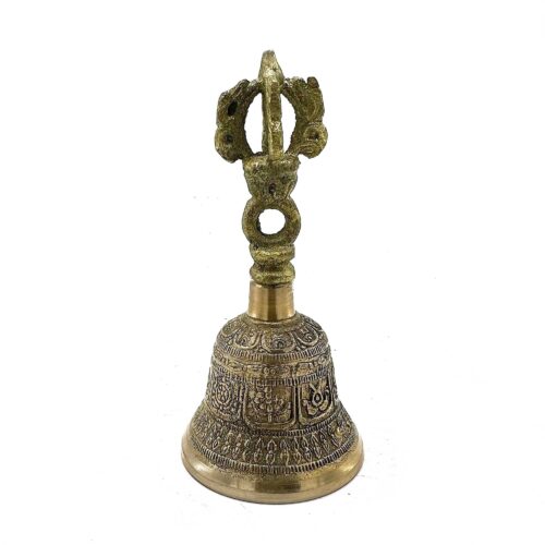 Campana tibetana mediana de 6x11 cm para sonoterapia y meditación